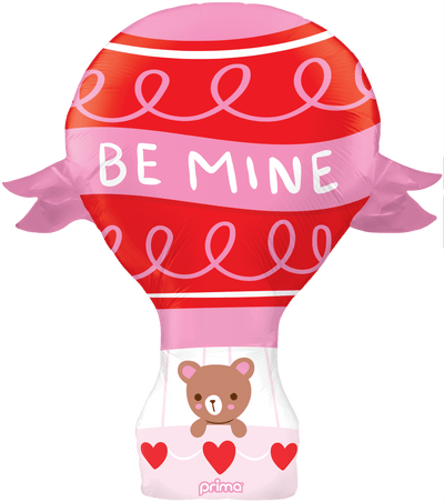 40" Be Mine Hot Air Balloon Shape - Premium Party Distribution