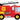 40” FIRE TRUCK - Foil Balloon (PKG) - Premium Party Distribution