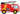 40” FIRE TRUCK - Foil Balloon (PKG) - Premium Party Distribution