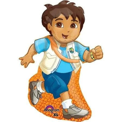 40" Go Diego Go! Foil Balloon - Anagram - Premium Party Distribution