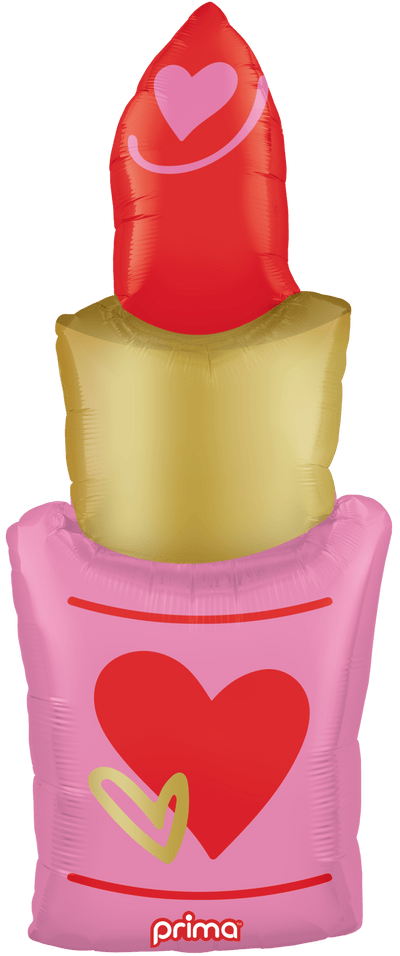 40" Red Lipstick Shape - Premium Party Distribution