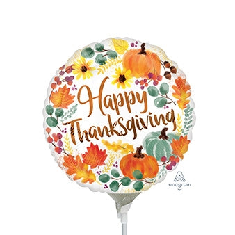 Thanksgiving Watercolor Balloon