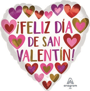 Feliz Dia De San Valentin Balloon