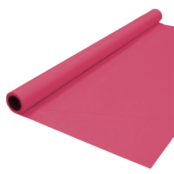 HOT PINK Banquet Roll - 40in x 150ft Heavy Duty Plastic