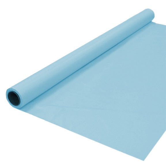 LT BLUE Banquet Roll - 40in x 150ft Heavy Duty Plastic