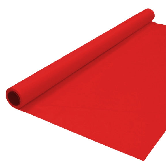 RED Banquet Roll - 40in x 150ft Heavy Duty Plastic