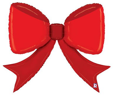 41" Red Bow - Premium Party Distribution