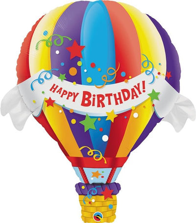 42" Birthday Hot Air Balloon (5ct) - Premium Party Distribution