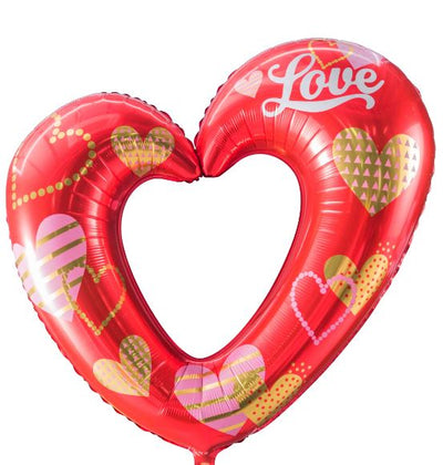 42" Love Hollow Heart - Premium Party Distribution