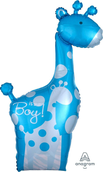 42" Safari Giraffe - It's a Boy - Premium Party Distribution