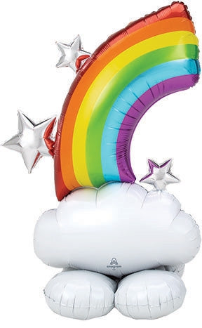 Rainbow Foil Balloon