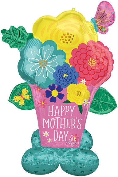 MotherÂ’s Day Flower Pot Multi-Balloon