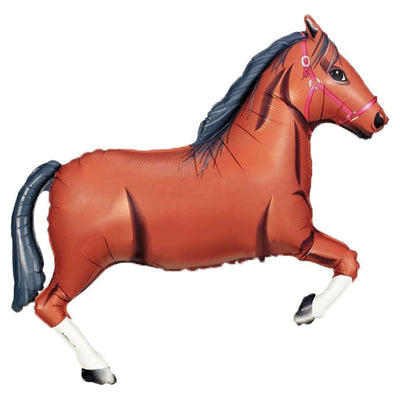 43" Brown Horse - Premium Party Distribution