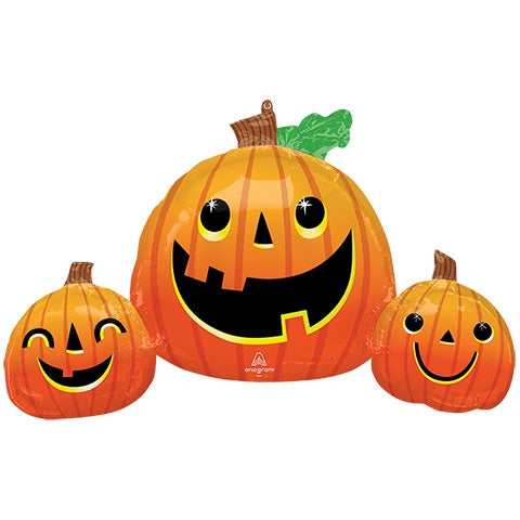 PUMPKIN Trio SuperShape Balloon