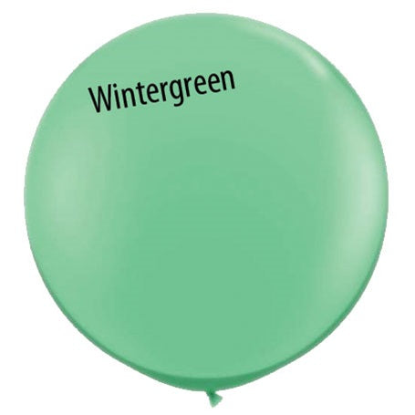 3 foot Qualatex Fashion WINTERGREEN