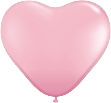 11in PINK Heart Qualatex (100ct)