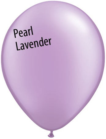 11in PEARL LAVENDER Qualatex Pastel Pearl