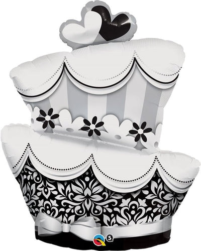 44" Fun & Fabulous Wedding Cake - Premium Party Distribution