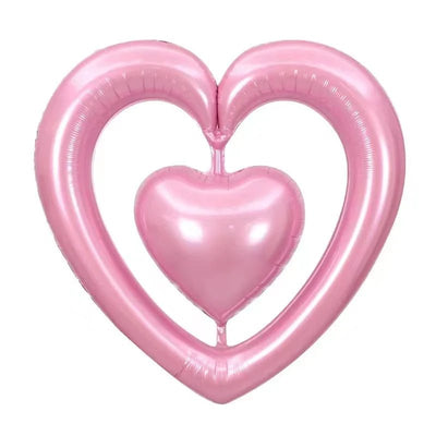 44" Heart - To - Heart - Pink - Premium Party Distribution