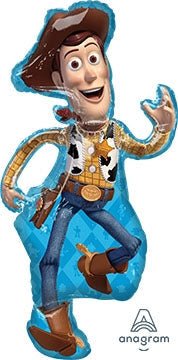 44” TOY STORY 4 Woody - SuperShape Foil Balloon (PKG) - Premium Party Distribution
