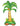 45" Palm Tree Balloon - Premium Party Distribution