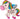 45" Rainbow Birthday Winged Pony - Premium Party Distribution