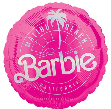 18 inch Barbie Round Foil Balloon