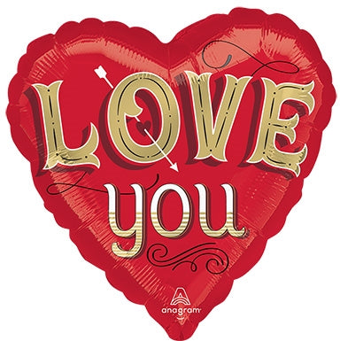 Love Heart Shape Foil Balloon