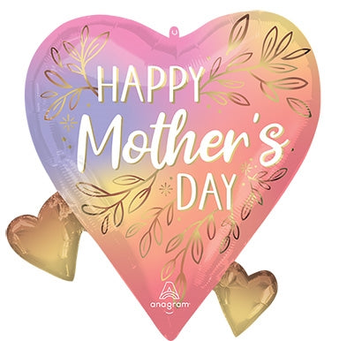 Mother's Day Botanical Traces Foil Balloon