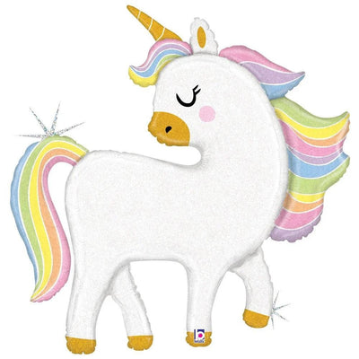 48" Unicorn - Glitter Pastel - Premium Party Distribution
