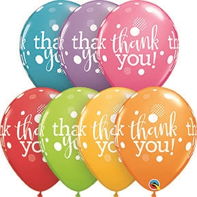 THANK YOU Dots Latex Assortment