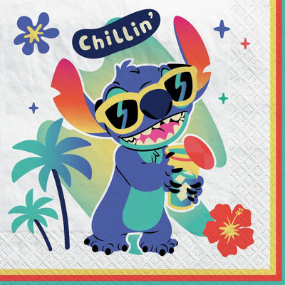 5" Beverage Napkins - Stitch (16ct) - Premium Party Distribution