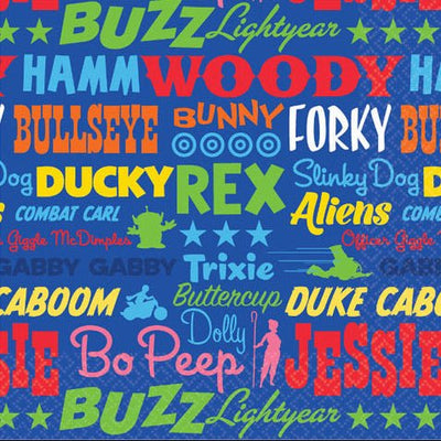 5" Beverage Napkins - Toy Story 4 (16ct) - Premium Party Distribution