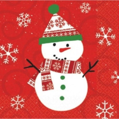 5" Beverage Napkins - Very Merry (30ct) - Premium Party Distribution