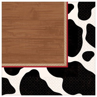 5" Beverage Napkins - Yeehaw (16ct) - Premium Party Distribution