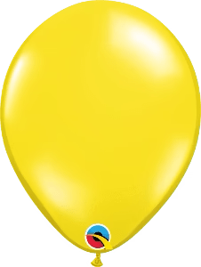 5" Citrine Yellow (100ct) - Qualatex - Premium Party Distribution