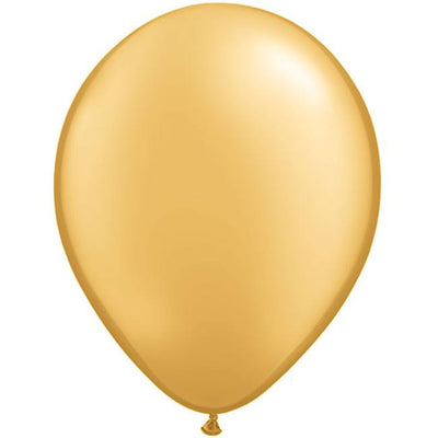 5" Gold (100ct) - Qualatex - Premium Party Distribution