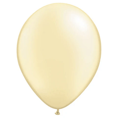 5" Pearl Ivory (100ct) - Qualatex - Premium Party Distribution