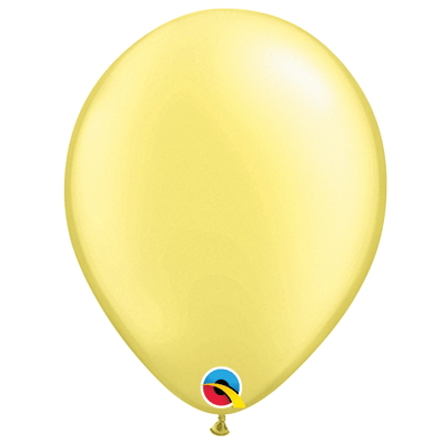 5" Pearl Lemon Chiffon (100ct) - Qualatex - Premium Party Distribution