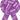 5" Pull Bow - Purple (50ct) - Premium Party Distribution