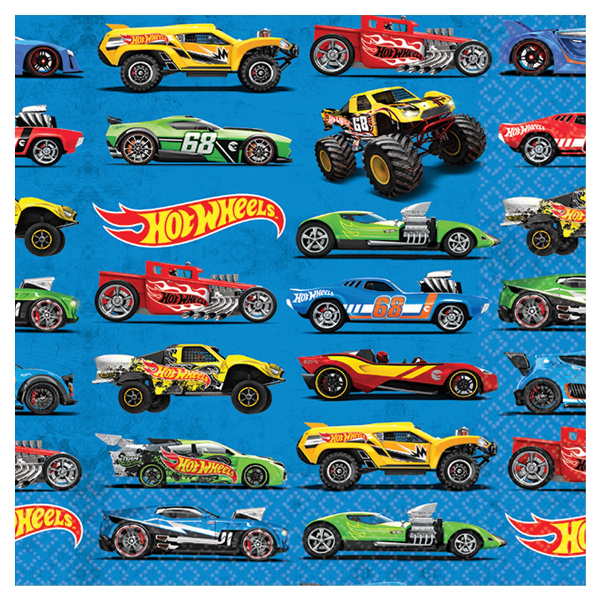 Hot Wheels Wild Racer™ Beverage Napkins 16ct