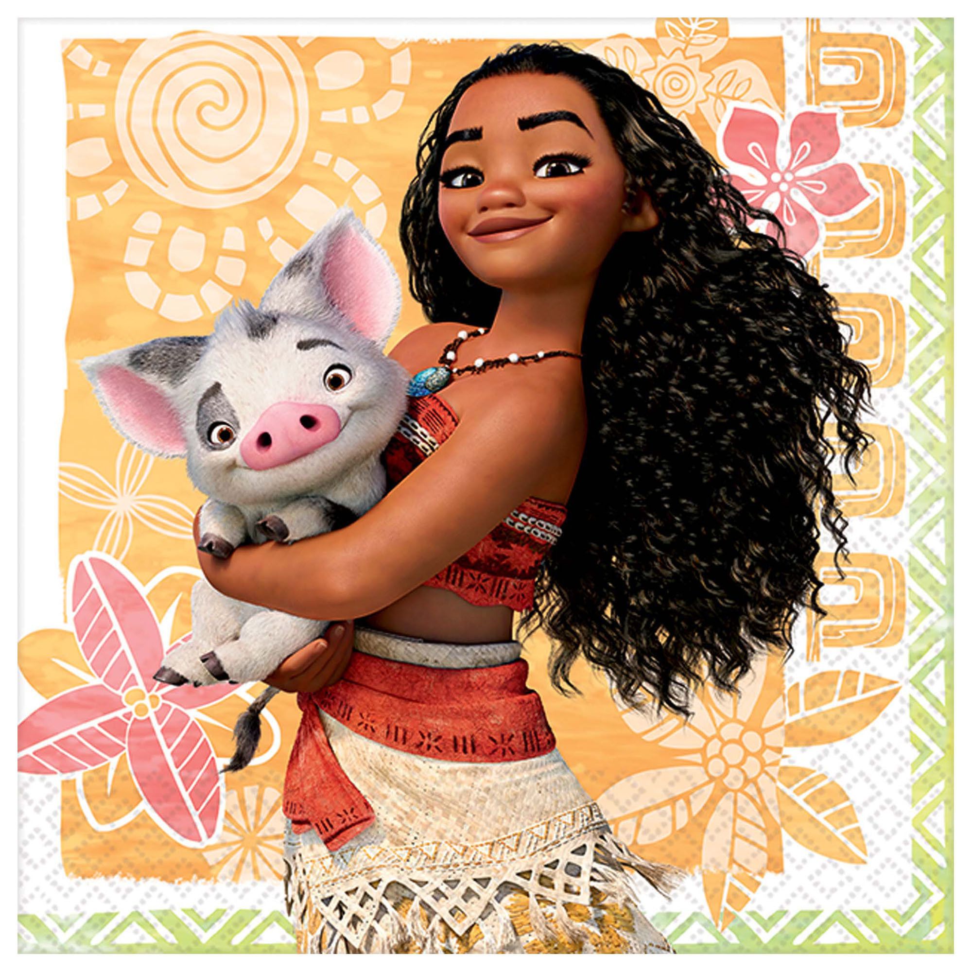 Disney Moana Beverage Napkins 16ct