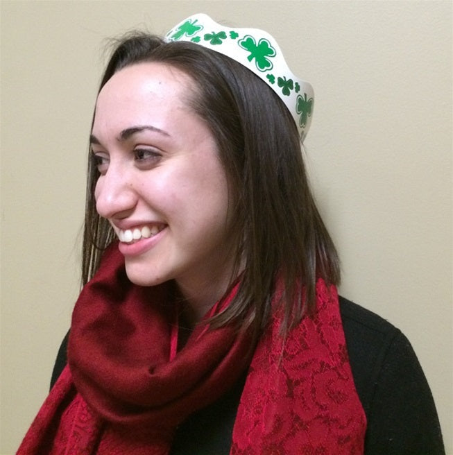 St Patrick's Paper Crown