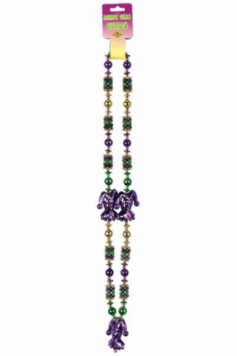 Jester Mardi Gras Beads