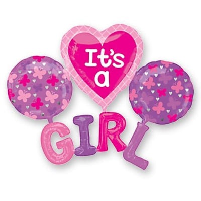 51" It's A Girl Bouquet - Premium Party Distribution