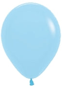 5" Pastel Matte Blue (100ct) - Sempertex