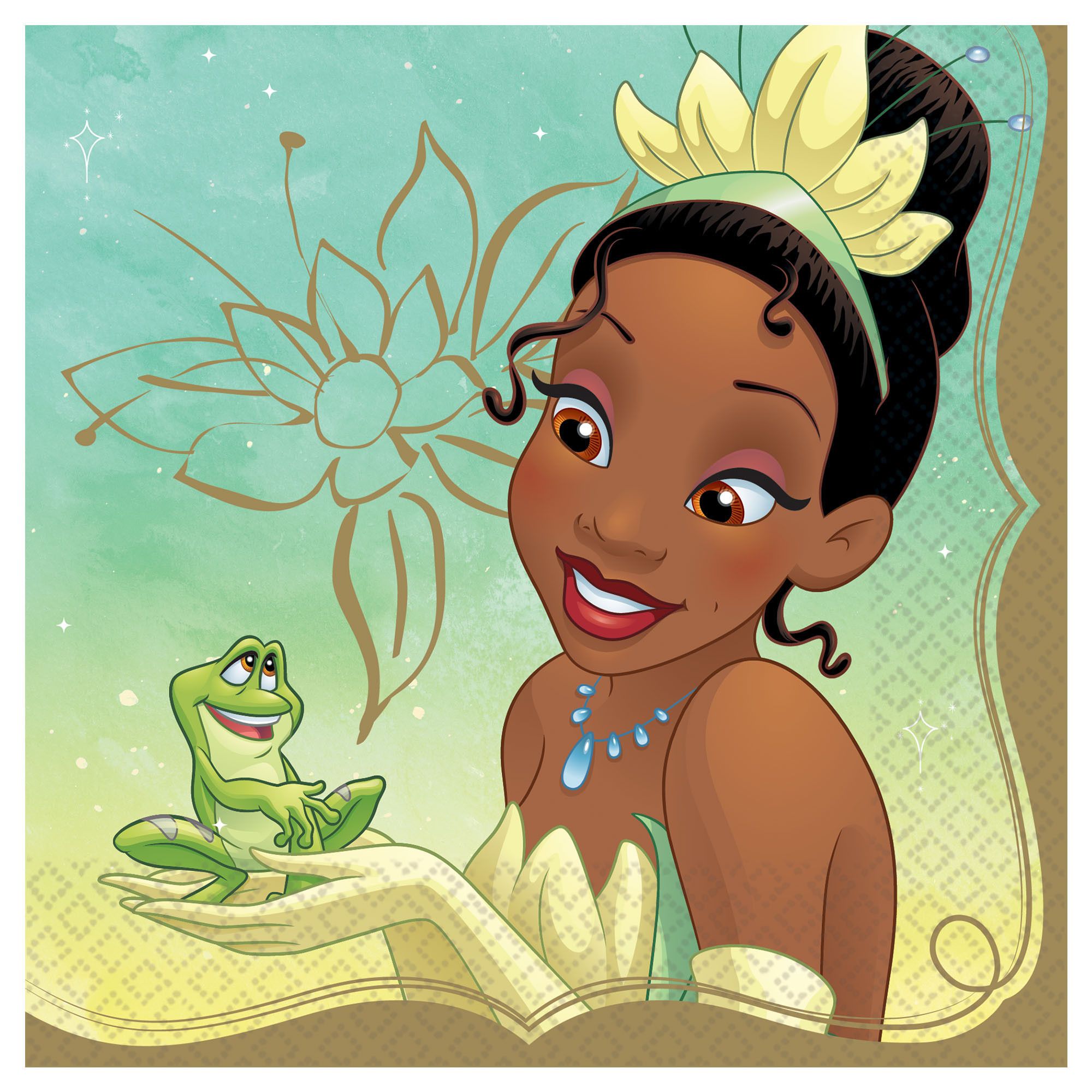 ©Disney Princess Luncheon Napkins - Tiana 16ct