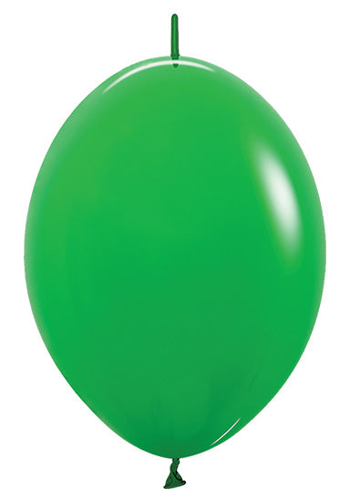 12in Link-O-Loon SHAMROCK GREEN Deluxe Sempertex (50ct)