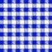 54x108in Table Cover BLUE GINGHAM - Heavy Duty Plastic