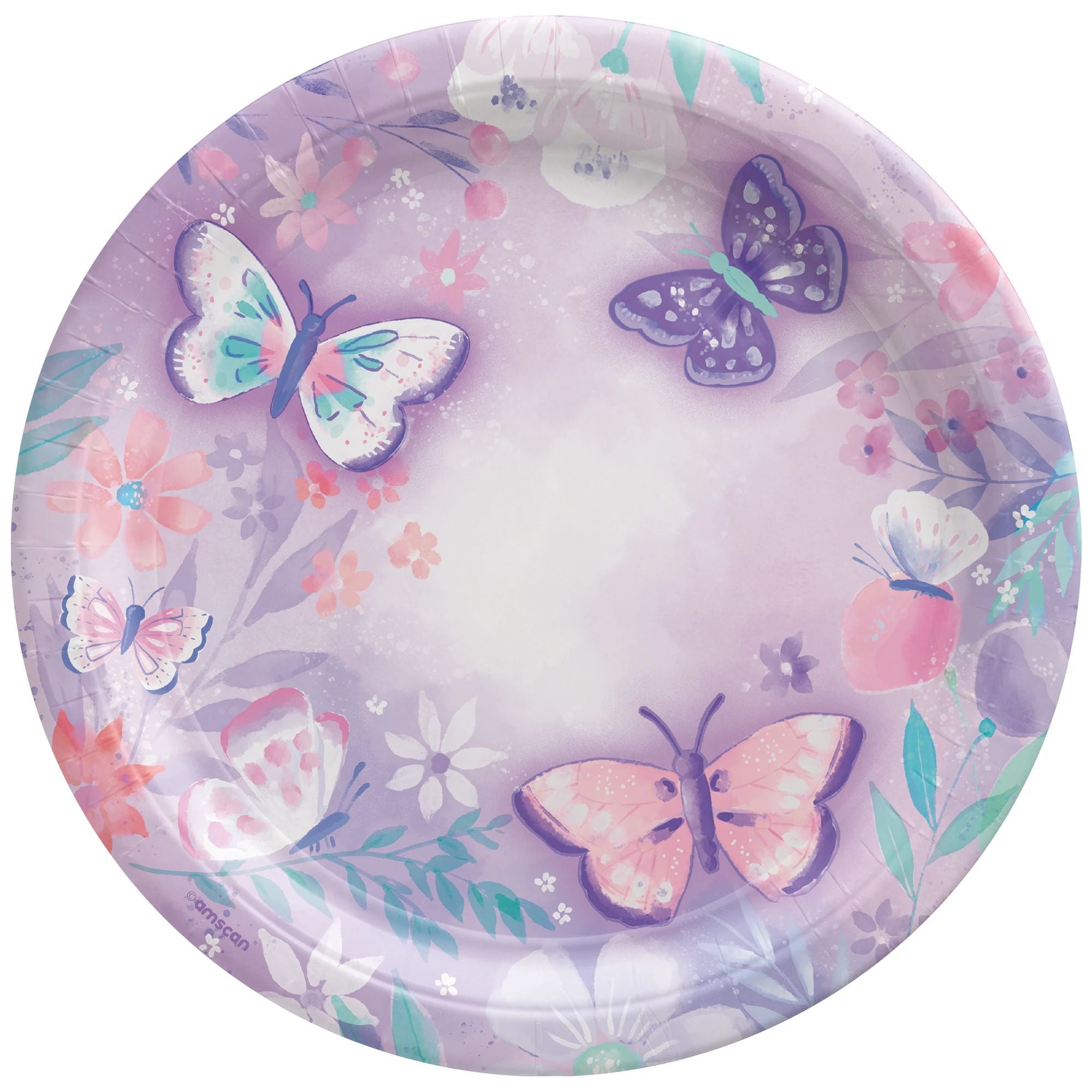 Flutter 9" Round Plates 8ct